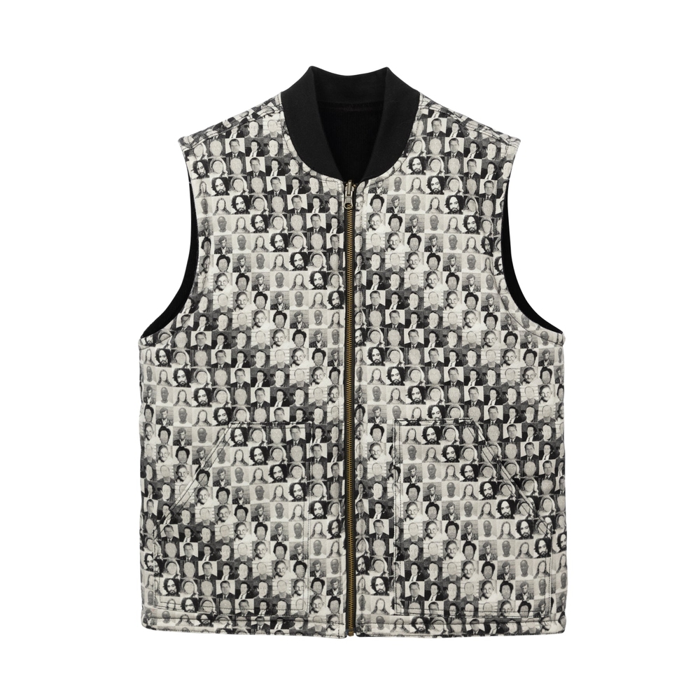 TRIBUTE REVERSIBLE VEST Black Multi