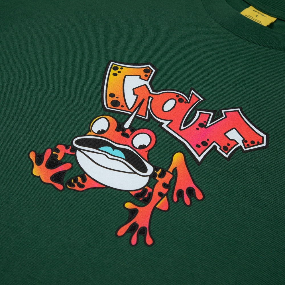 POSION FROG TEE Dark Green