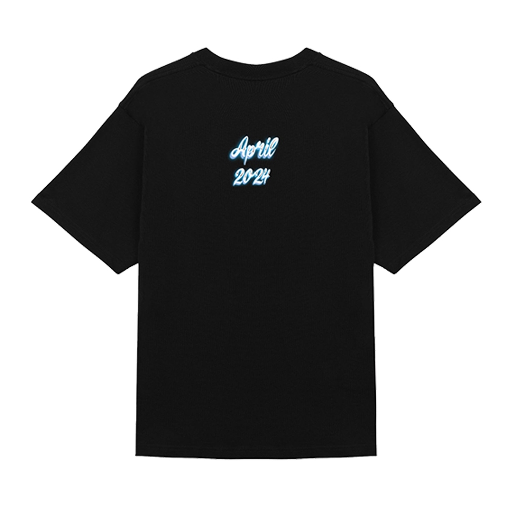 AIRBRUSH TEE Black