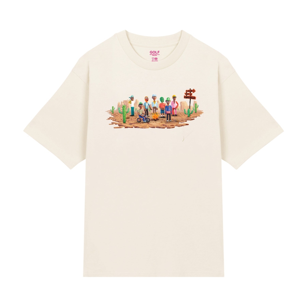 CLAYMATION TEE Cream