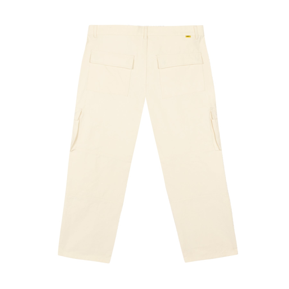 TWILL CARGO PANT Cream