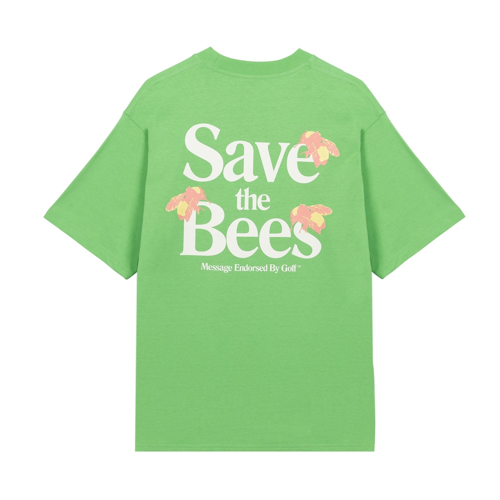 SS24 SAVE THE BEES TEE Light Green