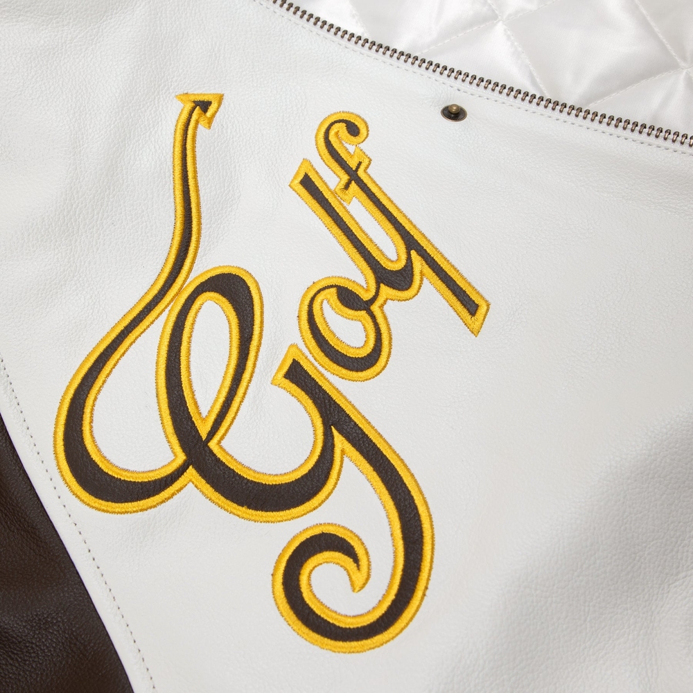 DIABLO VARSITY JACKET Cream