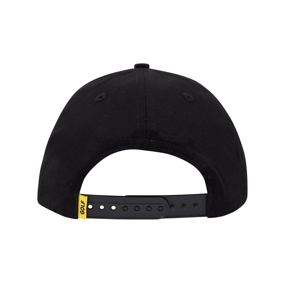 RICOCHET 5 PANEL HAT Black