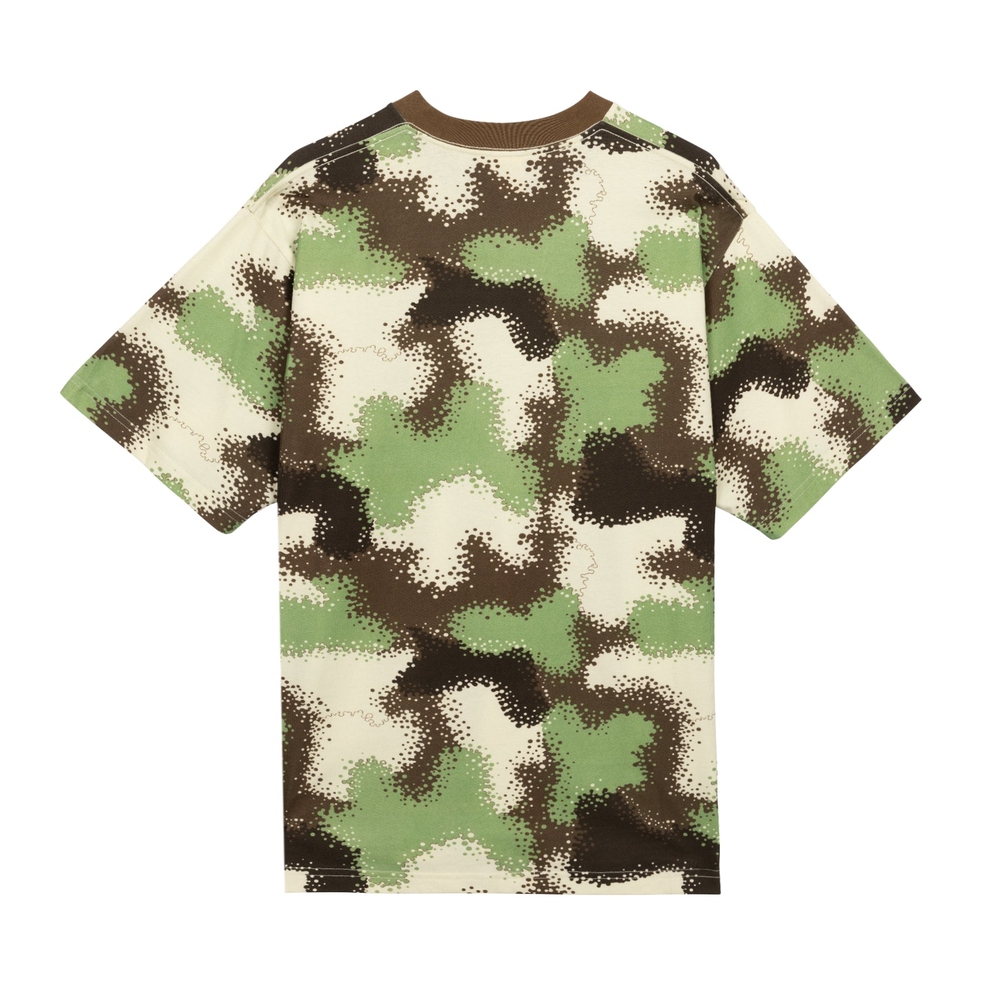 SPRAY CAMO TEE Brown Multi