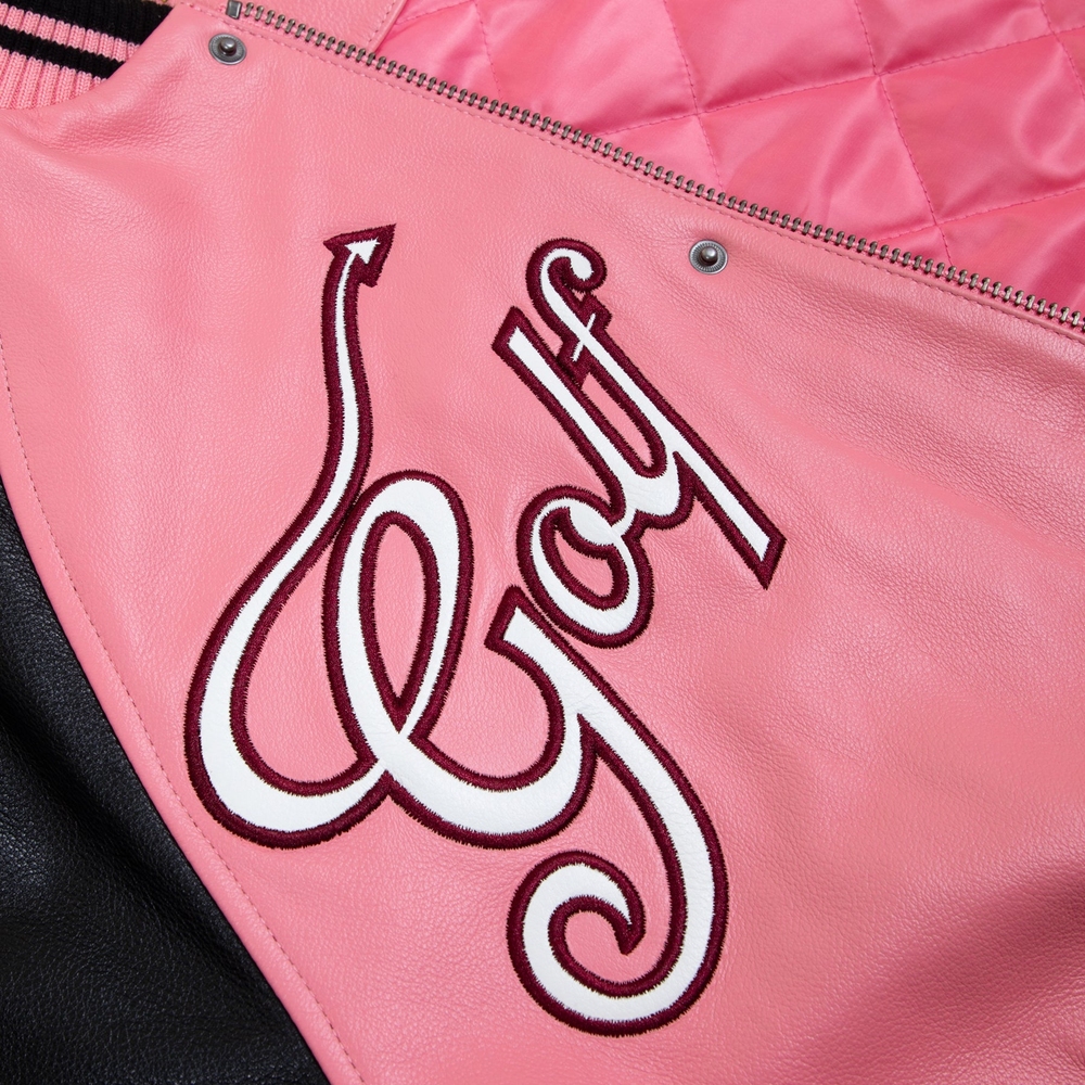 DIABLO VARSITY JACKET Dark Pink