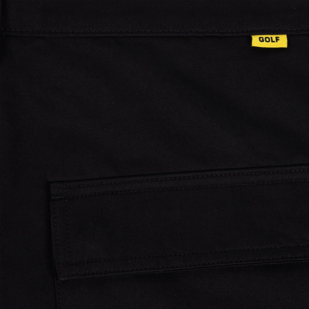 TWILL CARGO PANT Black