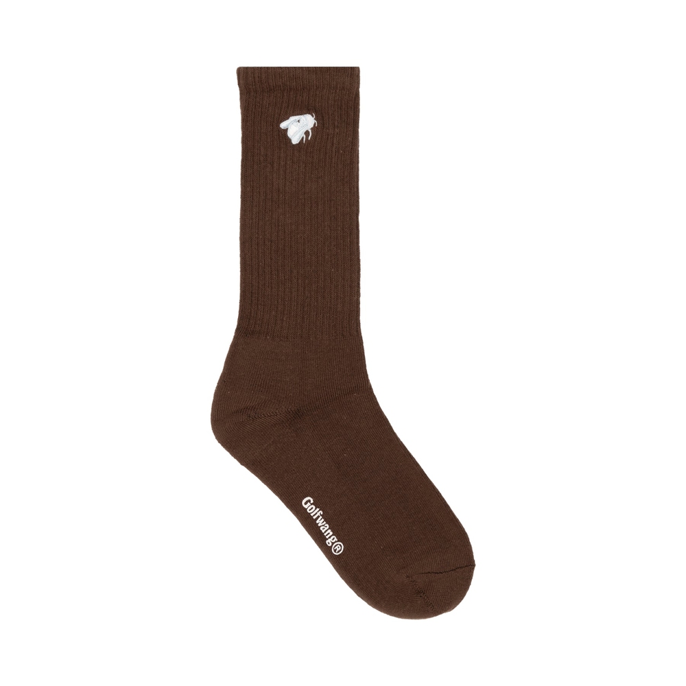 SS24 BEE SOCKS 3PK Brown/Green/Navy