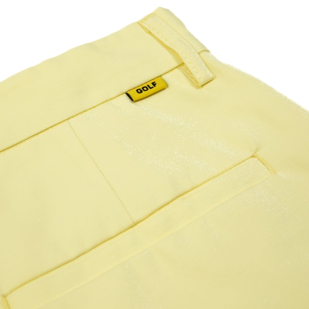 SHIMMER TWILL SHORT Light Yellow