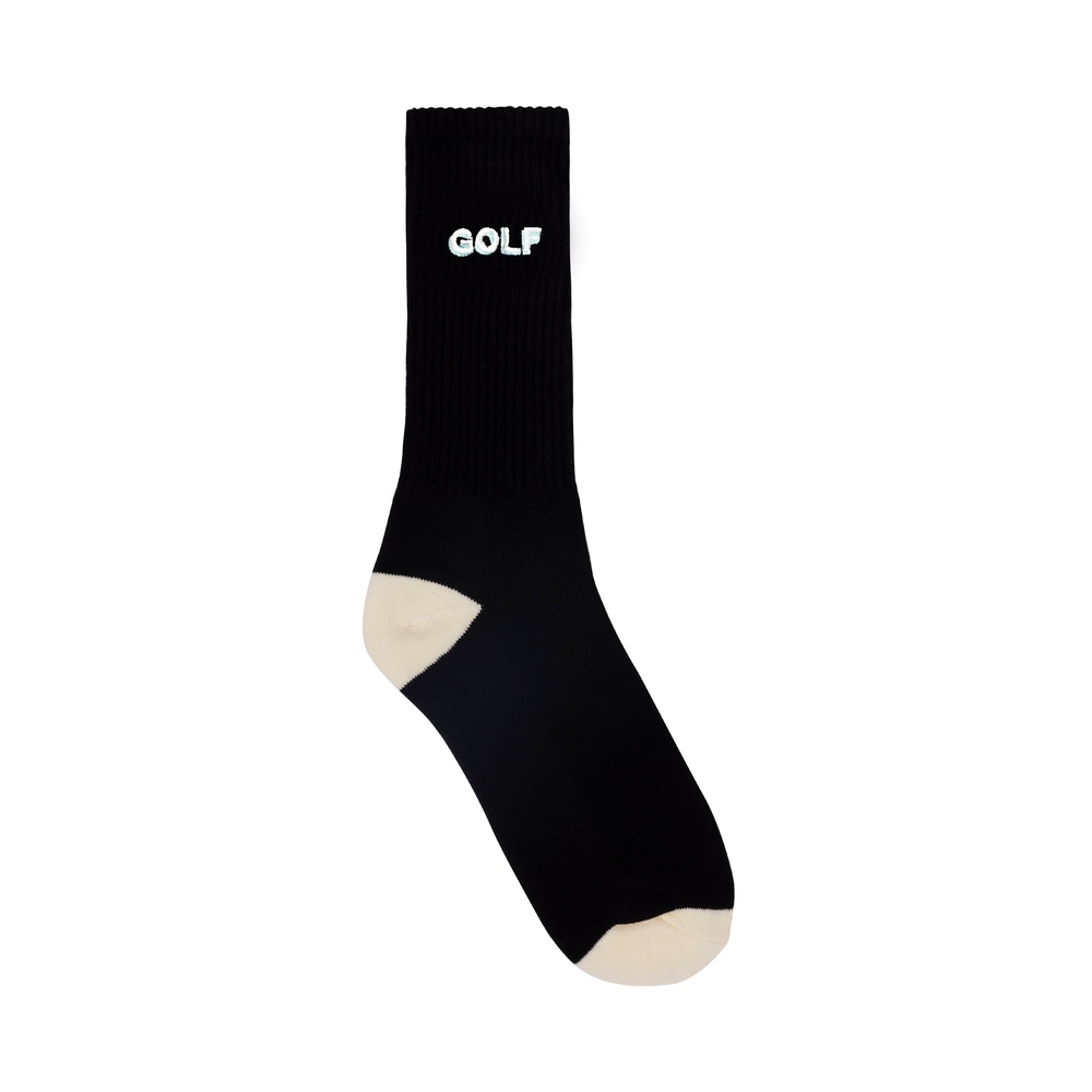 LOGO 3D 2 TONE SOCKS 3PK Black