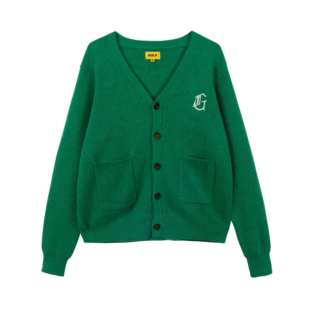 G CARDIGAN Green