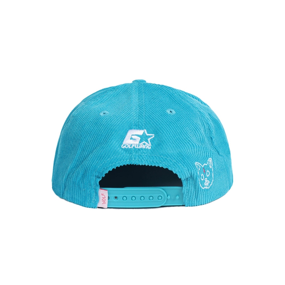 GOLF CORDUROY 5 PANEL SNAPBACK Blue