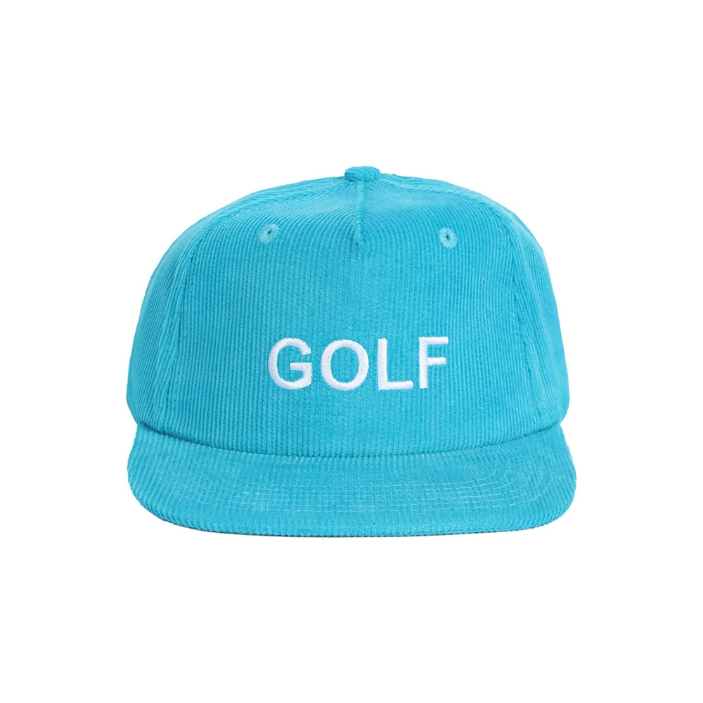 GOLF CORDUROY 5 PANEL SNAPBACK Blue